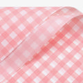 Gingham Floral Wrap